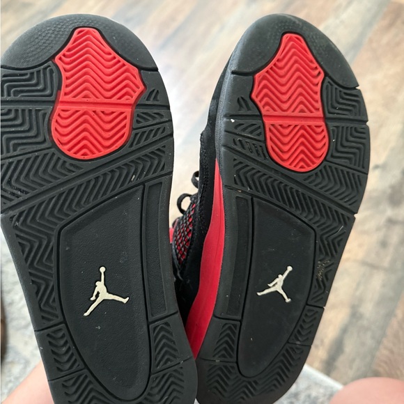 Jordan Other - Jordan Kids Black and Red Sneakers